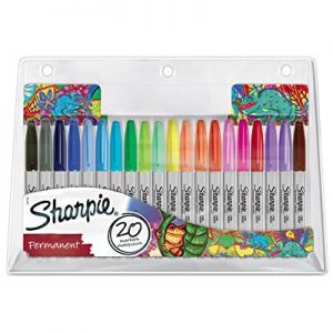Markery permanentne Sharpie Fine, 20 kolorów